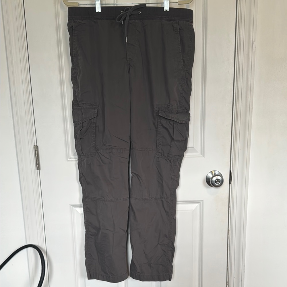 Express Men's Dark Gray Cargo Pants